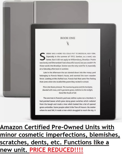 Amazon kindle oasis ereader - oasis,