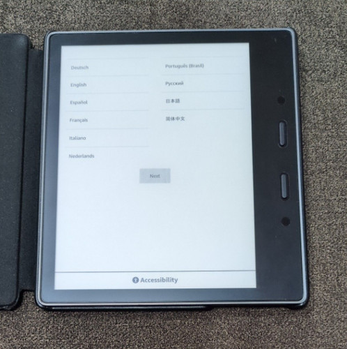 Amazon kindle oasis 10th - kindle,