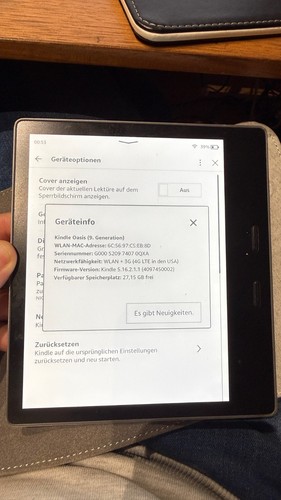 Amazon kindle oasis ereader - amazon,