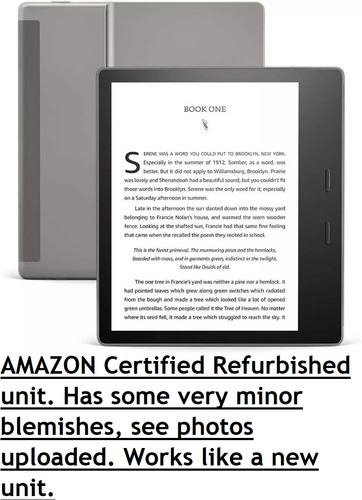 Amazon kindle oasis ereader - kindle,