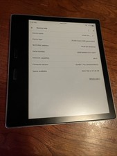 Amazon Kindle Oasis 3 (10th